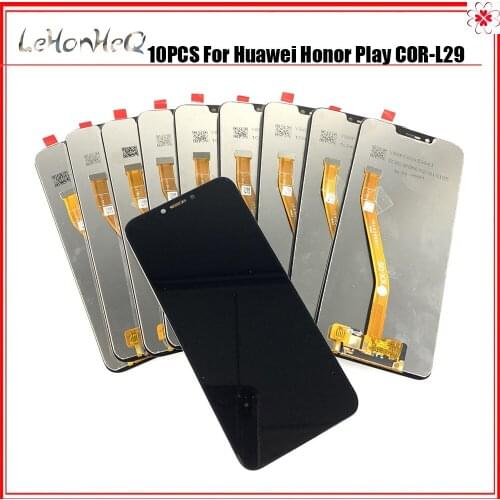 10 Piece/lot Original For Huawei Honor Play LCD Display Screen Touch Assembly For Huawei Honor play COR-L29 COR-AL00 LCD