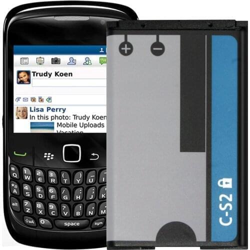 C-S2 Battery For Blackberry Curve 8310 Curve 8320 Curve 8330 Curve 8520 8530 Curve 9300 Battery Replacement Repair Part