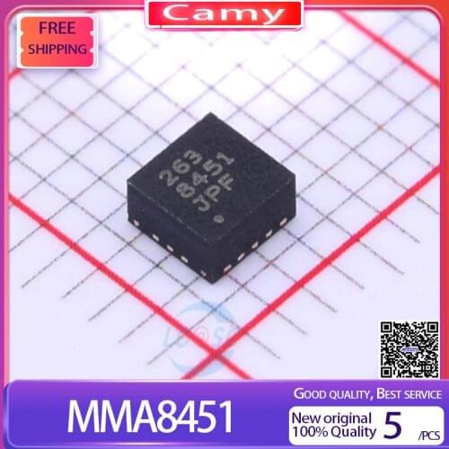 Free shipping MMA8451QR1 MMA8451QT MMA8451 8451 5PCS