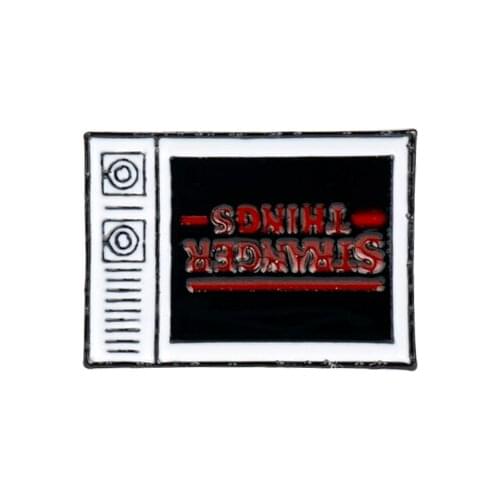 Stranger Thing Brooch Squad Metal Badge Pins Friends Enamel Button Brooches