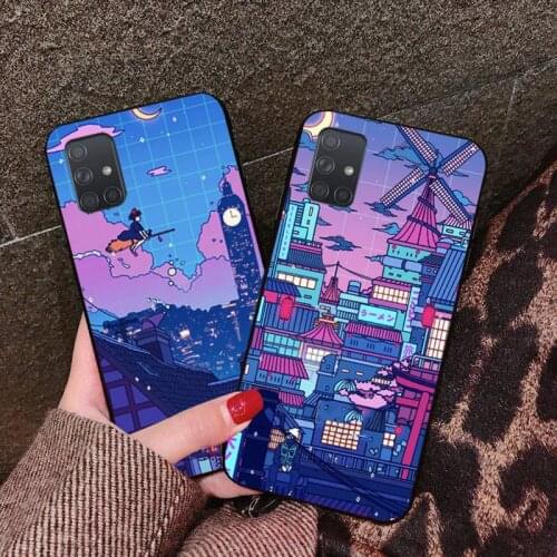 Cyberpunke Konoha Customer Phone Case For Samsung Galaxy A21S A01 A11 A31 A81 A10 A20E A30 A40 A50 A70 A80 A71 A51