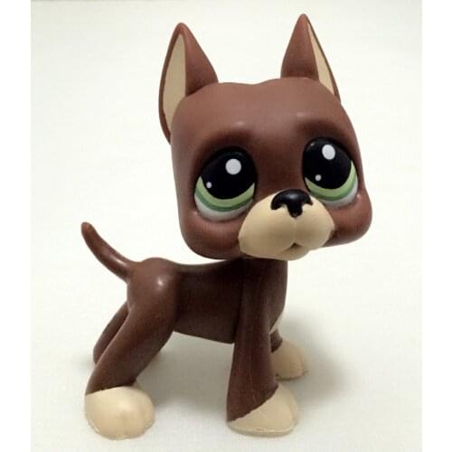 Real lps smallest pet shop toy model dog shorthair pink cat shepherd shepherd dog child children christmas gift free shipping
