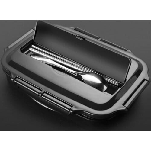 Quality Stainless Steel Lunch Box Containers with Compartments Portable Bento Food Container with Tableware ZM721