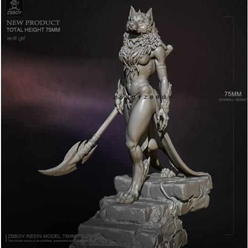 H75mm 1/24 Resin model kits figure self-assembled TD-2539