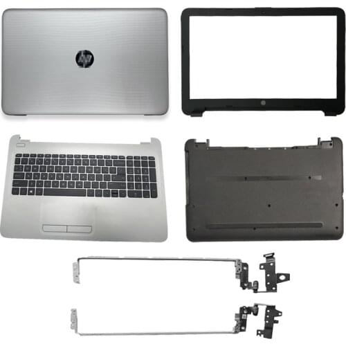 NEW Laptop LCD Back Cover/Front bezel/LCD Hinges/Palmrest/Bottom Case For HP 250 255 256 G4 15-AC 15-AF 813935-001 813930-001