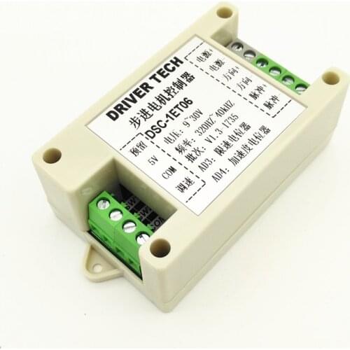 PLC rocker potentiometer speed regulation and forward servo stepper motor pulse generator controller DSC1ET06