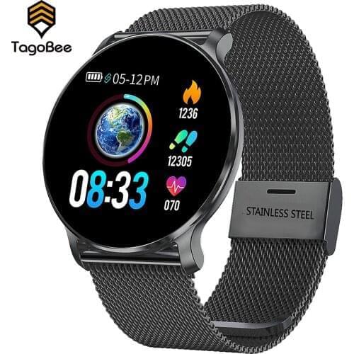 TagoBee TB11 Smart Watch Fitness Tracker Heart Rate Monitor Men Women Clock wristbands Waterproof IP68 Android for iPhone iOS