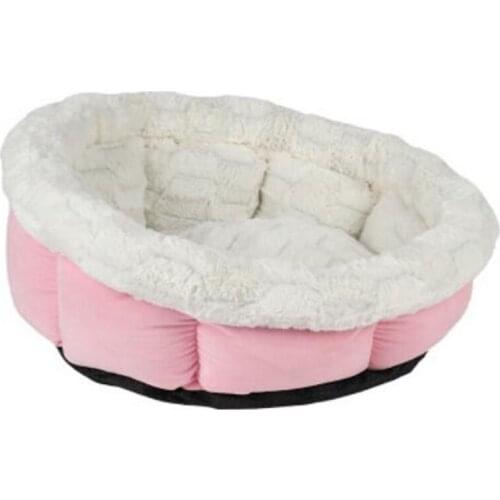 Warming Cat Bed Dog Bed Pup Dog Cat Bed for Small Medium Pet Warm Bed for Dogs with Fluffy Comfy Lining Plush Kennel