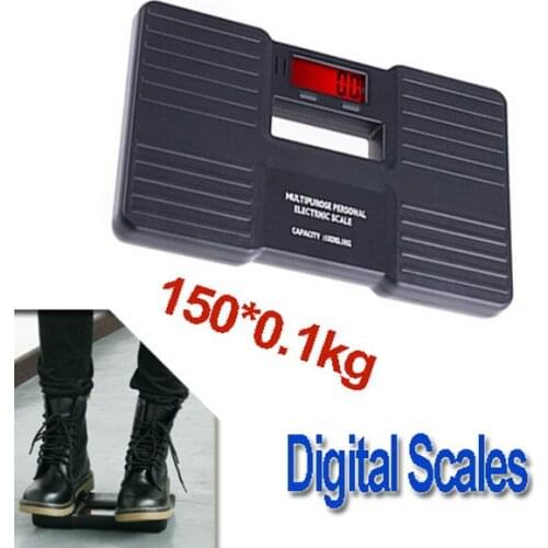 30 pieces 150KG x 0.1K, Digital Body scale Health Weight Bathroom Fitness Scale,black/white