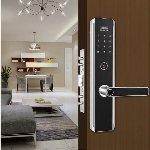 YOHEEN Smart Fingerprint Lock Wifi App Remote Control Digital Kaypad RFID Card Security Keyless Door Lock for Home