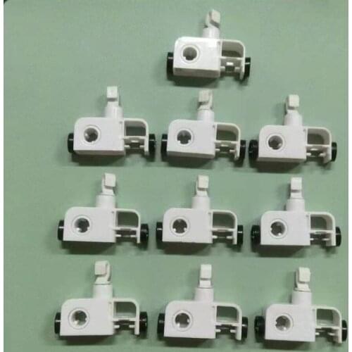 10pcs Vertical Window Blind Stem and Holder White Package of 10 (Covering Treatment Hardware)