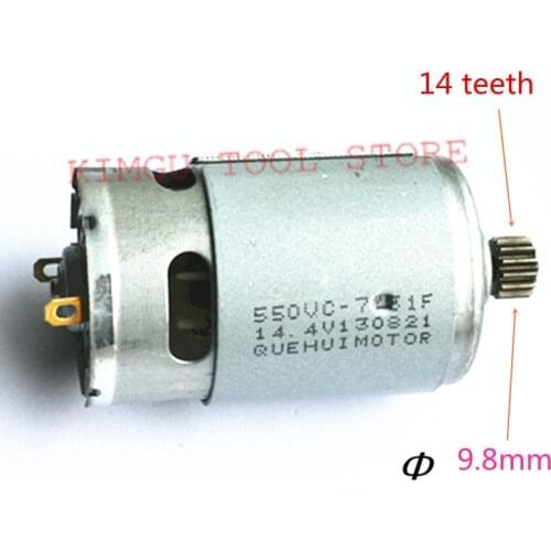 14 Teeth Motor Parts 629752-0 DC14.4V For MAKITA 6228DWE 6228D Cordless Drill Driver Screwdriver