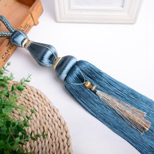 2pcs/lot Home Decor Clip Curtain Tiebacks Living Room Bedroom Home Accessories Tied Rope Curtain Buckle Cierre De Hebilla Cuerda