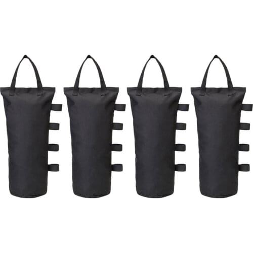 4pcs Outdoor Tent Sand Bag Camping Beach Canopy Weights SandBag 600D Oxford Windproof Fixing Sandbag Tents Leggings Accessories