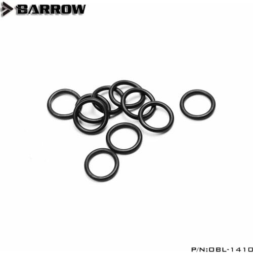 Barrow G1/4 Fitting O-ring seal rubber ring 10pcs