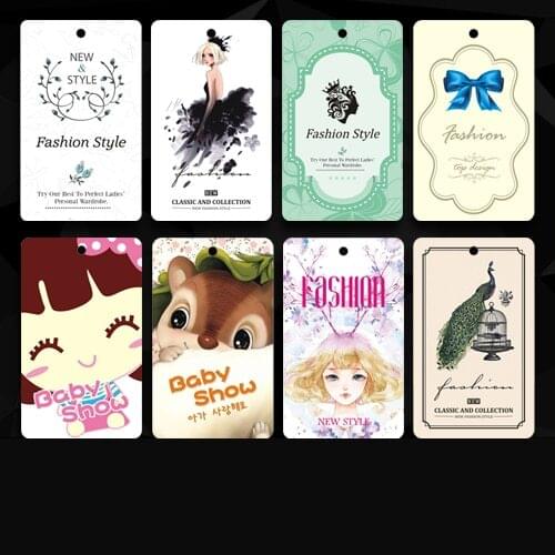 Free shipping general clothing tag spot tag lingbiao made womens and childrens clothes add string