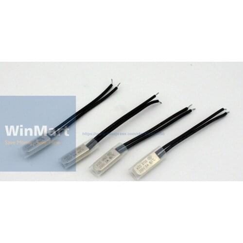 Free Shipping 6 PCS Bimetal Temperature Switch Thermostat 20 30 40 50 Degree Celsius N0 Normally Opened KSD 9700