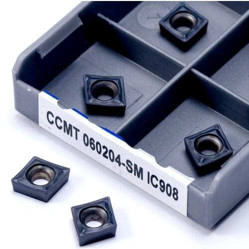 CCMT060204 VP15TF CCMT060208 UE6020 UE6020 Carbide Inserts Lathe Cutter Turning Tool CNC Machine Cutting Tools Tungsten Carb