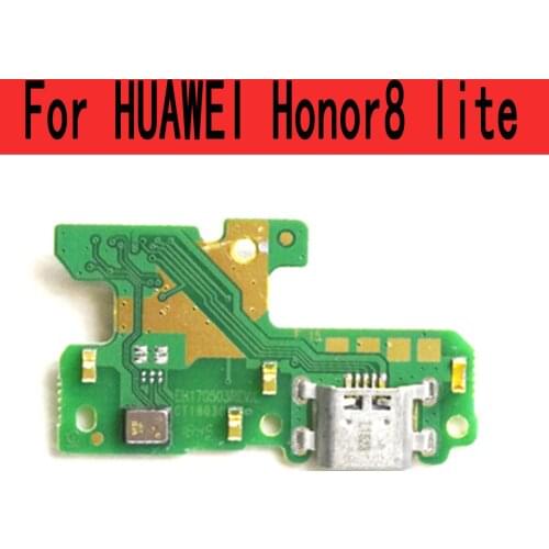 For HUAWEI Honor8 lite USB Charger Board Port Connector Mic PCB Dock Charging Flex Cable