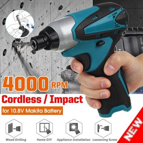 Drillpro Electric Cordless Screwdriver Variable Speed Household Handheld Power Tool with LED Torch For Makita Battery