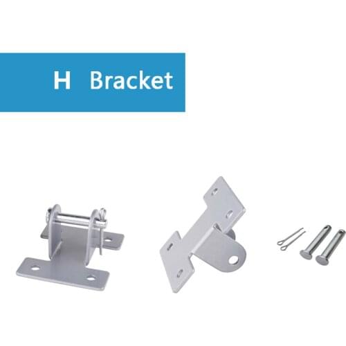 H bracket Linear Actuator Bracket Metal Material Electric Push Rod Motor DC Reciprocating Motor Portable Mounting Bracke
