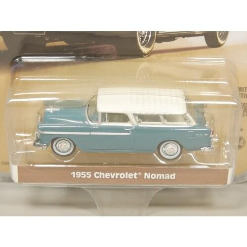 GreenLight 1:64 1955 Chevrolet Nomad boutique alloy car toys for children Model original box