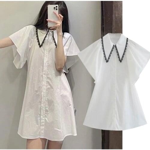 Модные платья-рубашки JennyandDave China At AliExpress