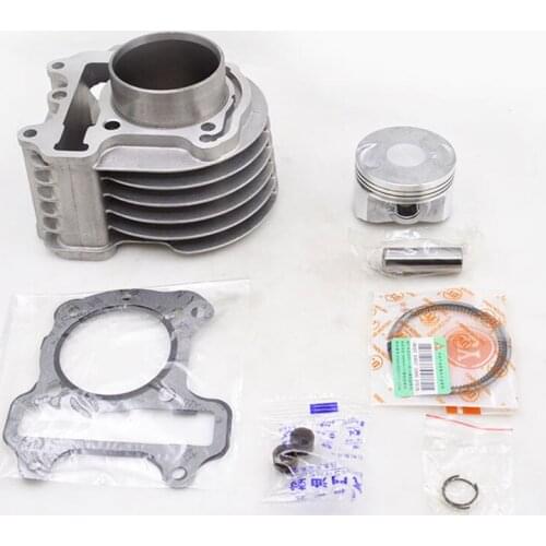 Motorcycle Cylinder Kit Piston Ring Gasket For Honda SCV 100 LEAD SCV100 SPACY 100 SCR100 Upgrade to 125cc Big Bore