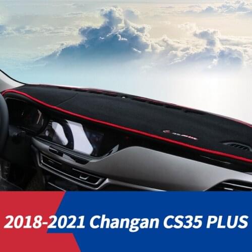 Car Dashboard Cover Dash Mat Sun Shade Pad Carpets ANti-UV For Changan CS35 2012-2015 2016 CS35 Plus 2018 2019 2020 Accessories