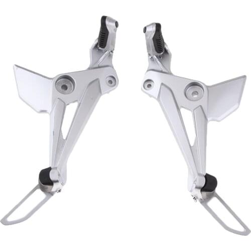 Motorcycle Electric Vehicle Left & Right Footrest Foot Pegs Pedals