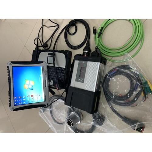 MB Star C5 Sd connect multiplexer compact c5 For cars/trucks with star c5 vediam/X/dts 12-2020 hdd/ssd with CF19 4G