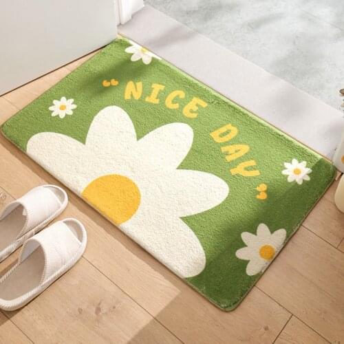 Non-slip Mat for Bathroom Cute Carpets for Living Room Strong Water Absorption Tapetes De Sala Living Room Bedroom Rugs Tapete