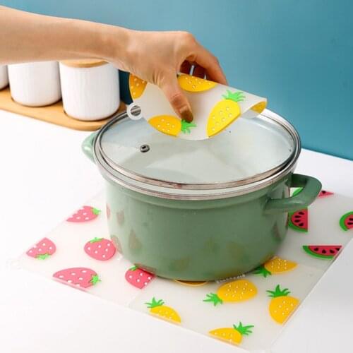 New Multifunctional Heat Resistant Silicone Mat Drink Cup Coasters Non-slip Pot Holder Table Placemat Kitchen Accessories tool