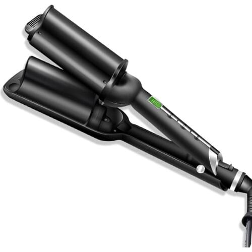 Triple Barrel Hair Curling Iron Professional Curler Tourmaline Ceramic Styler Tools Three-tube Curlers Hair Deep Waver