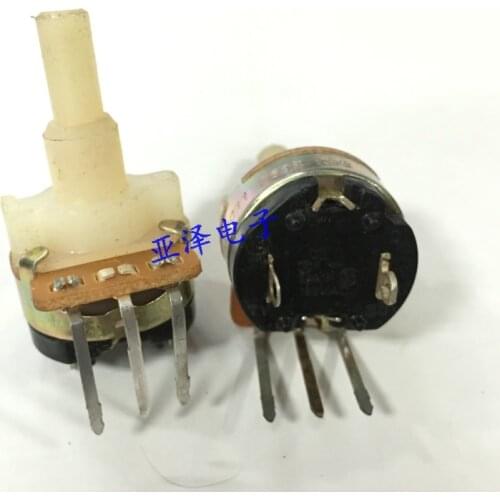 Taiwan CTS dimming potentiometer 350K single with rotary switch A60011 9633 ROG shaft length 22MM switch