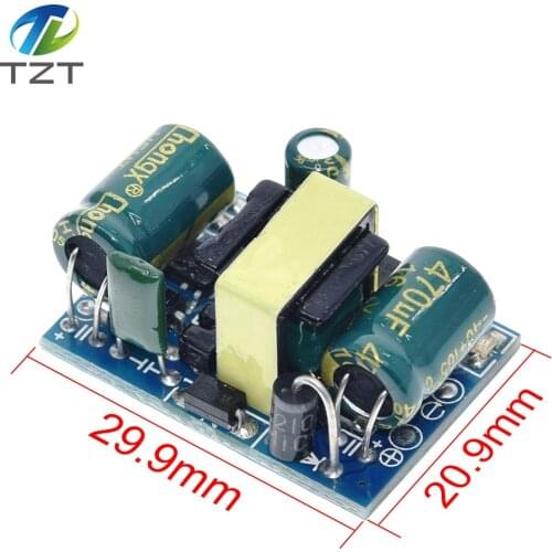TZT AC-DC 12V 450mA 5W Power Supply Buck Converter Step Down Module for arduino DIY KIT