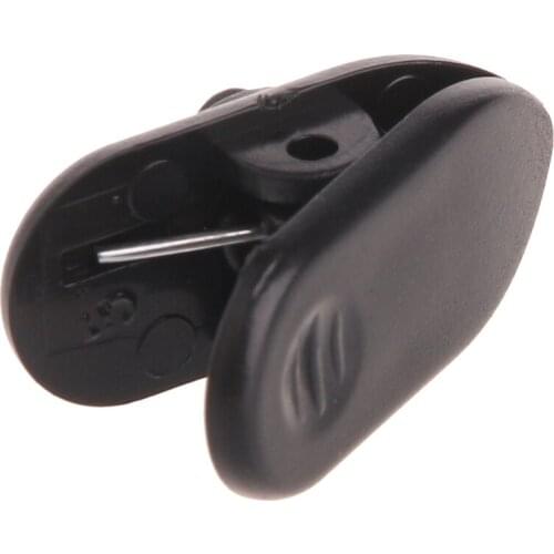 10Pcs/Set Cable Cord Clip Clamp Collar Lapel Shirt Holder For Headphone Earphone