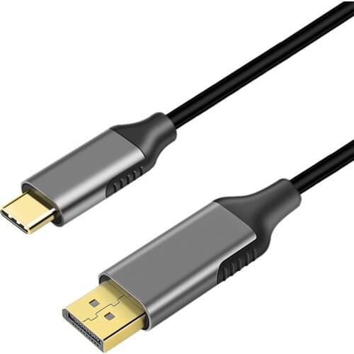1.8m 4K 60Hz USB Type C to DisplayPort Cable Compatible with USB-C Laptops connect to DisplayPort Monitor/Projector/HDTV
