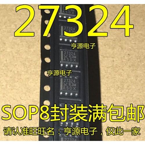 10PCS UCC27324 UCC27324DR 27324 SOP-8