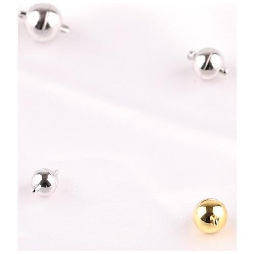 6pcs diy jewelry material handmade beaded finishing buckle connection suction buckle pearl necklace bracelet magnet buckle