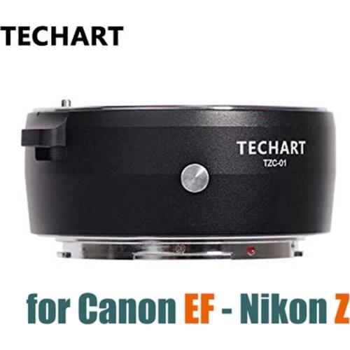 TECHART TZC-01 Auto Focus Adapter Ring For Canon EOS EF Mount Lens To Nikon Z Mount Camera Z6 Z7 Z50