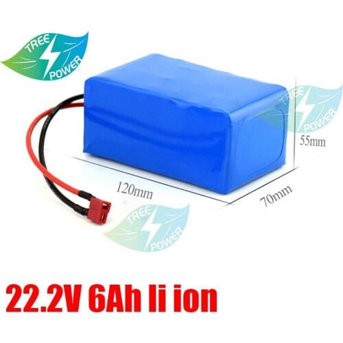 18650 Battery 6000mAh Electric Bicycle Moped /Electric/Li ion Battery Pack with 25.2 v BMS Protection