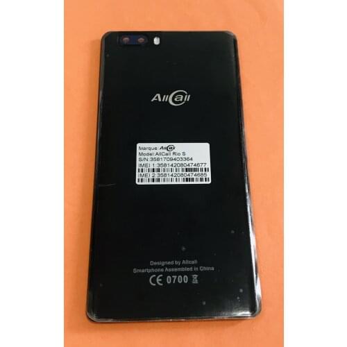 Used Original Back Frame shell case + lens glass for AllCall Rio S MTK6737 free shipping