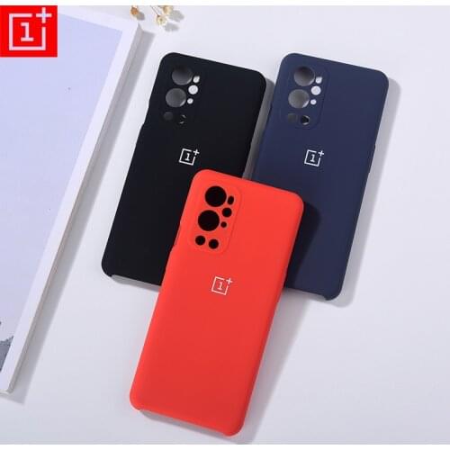 Phone Case For Oneplus 1+ 9 Pro LE21 9+ Liquid Silicone Phone Back Cover Soft Touch Shockproof Shell Camera Protection Housing