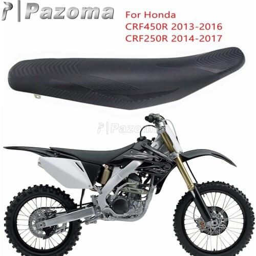 Black Complete Dirt Bike Seat Cushion Pad For Honda CRF250R 2014-17 CRF450R 2013-16 CRF 250R 450R Enduro Mx Motocross Off Road