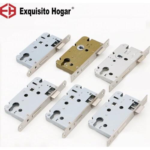 Door Lockcase Lock Core Pressure Lock Handle Lock Indoor Door Lock 50 Lockbody Double Hardware Extension