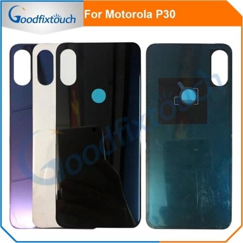 Battery Cover For Motorola MOTO P30 Battery Back Cover Rear Door Housing Case For Motorola P30 Replacement Parts