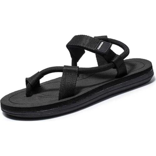 Summer Vietnam Mens Sandals Lovers' Personalized Trend Rubber Leisure Antiskid Beach Womens Walking Breathable Sandals Unisex