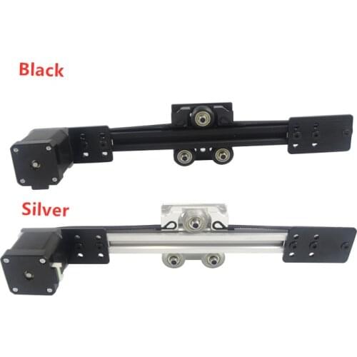 250-500mm CNC sliding table linear actuator bundle kit NEMA17 stepper motor 2020 V-slot actuator kit Motion Slide guide Table
