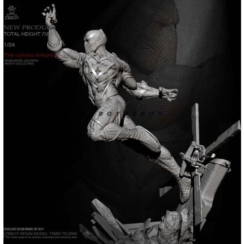 H75mm 1/24 Resin model kits figure colorless and self-assembled TD-2699